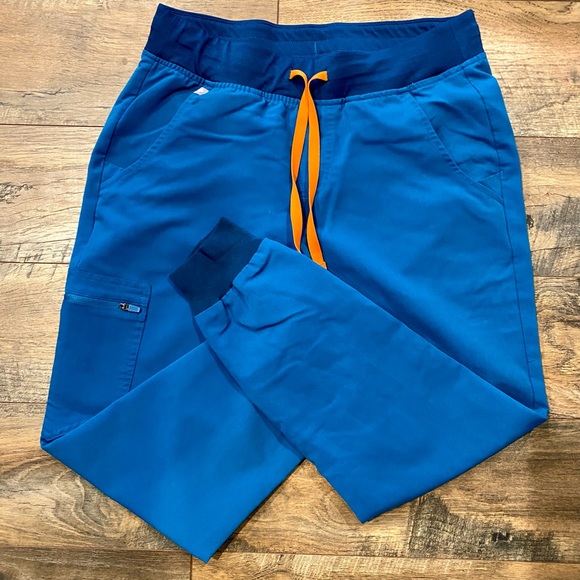 Women’s Figs Scrub Bottoms - Alps Blue - Picture 3 of 5